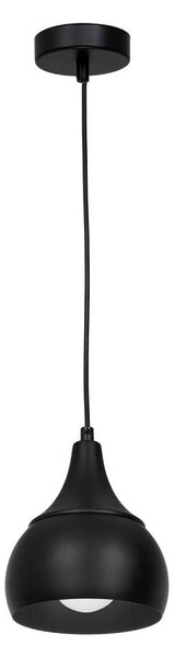 Lampadario su filo AKTAN 1xE27/60W/230V nero