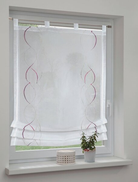 Tenda a pacchetto romana bianca 80x120 cm – Sehlbach