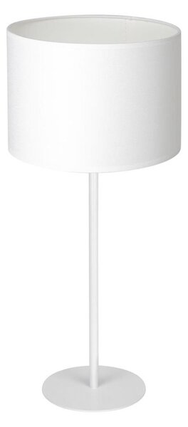 Lampada da tavolo ARDEN 1xE27/60W/230V diametro 25 cm bianco
