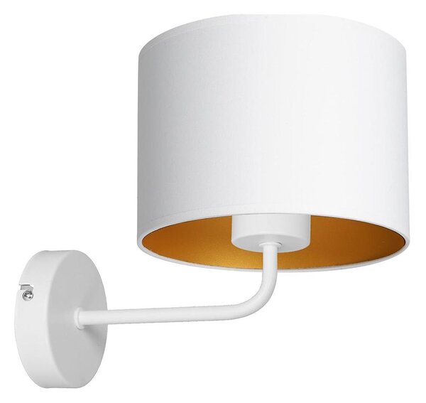 Lampada da parete ARDEN 1xE27/60W/230V bianco/oro