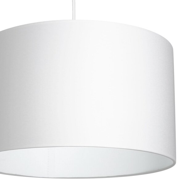 Lampadario a sospensione con filo ARDEN 1xE27/60W/230V diametro 40 cm bianco