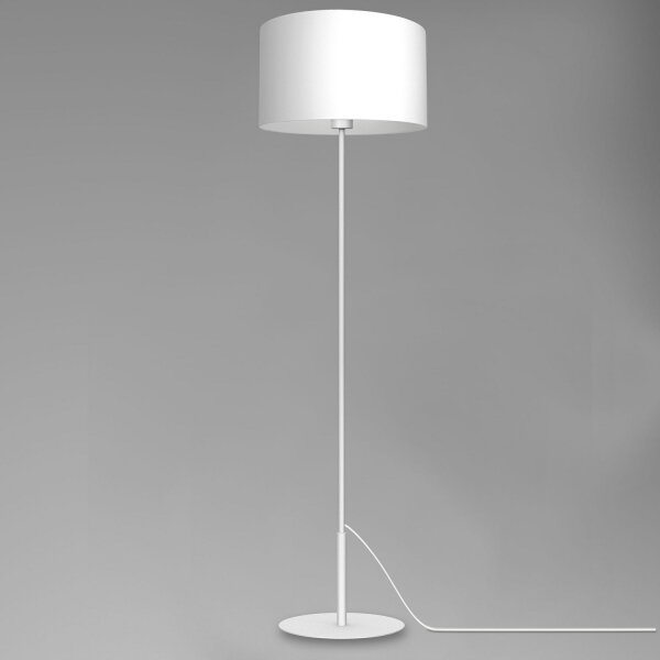 Lampada con piedistallo ARDEN 1xE27/60W/230V bianco