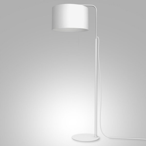 Lampada con piedistallo ARDEN 1xE27/60W/230V bianco