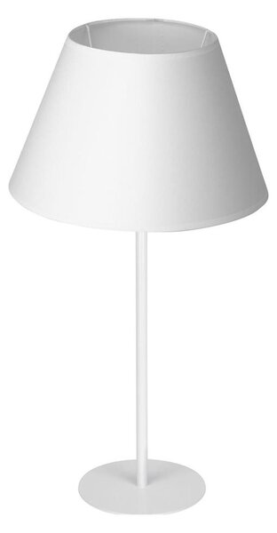 Lampada da tavolo ARDEN 1xE27/60W/230V diametro 30 cm bianco