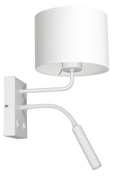 Lampada da parete ARDEN 1xE27/60W+1xG9/8W/230V bianca