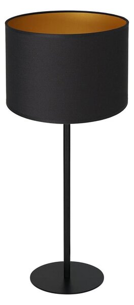 Lampada da tavolo ARDEN 1xE27/60W/230V d. 25 cm nero/oro