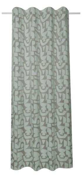 Tenda verde in jacquard 135x245 cm Dekor – Sehlbach