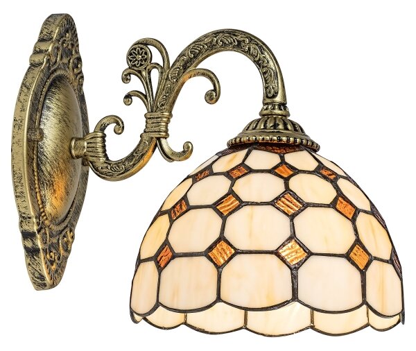 Brilagi - Lampada da parete in stile Tiffany DORAN 1xE27/40W/230V