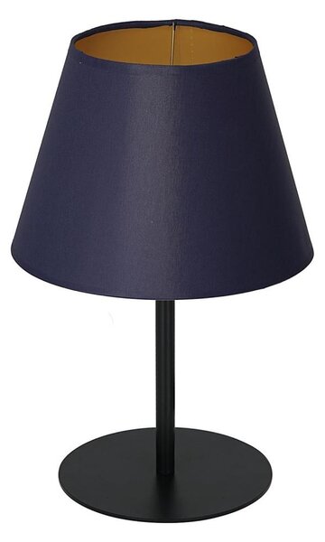 Lampada da tavolo ARDEN 1xE27/60W/230V diametro 20 cm viola/oro