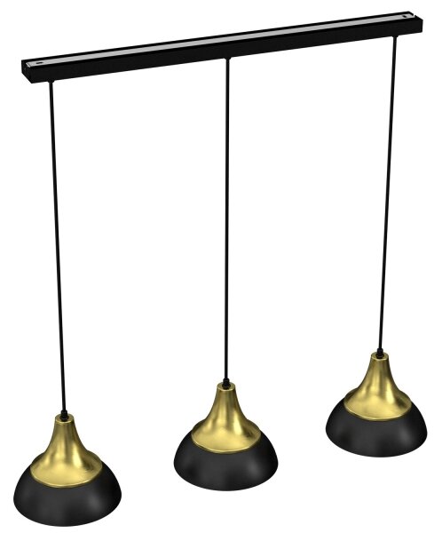 Lampadario a sospensione con filo NERGIS 3xE27/60W/230V