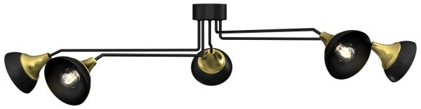 Lampadario a plafone NERGIS 5xE27/60W/230V