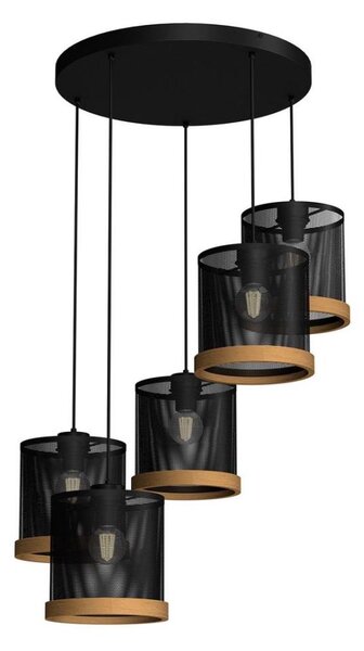 Lampadario a sospensione con filo BERIL 5xE27/60W/230V