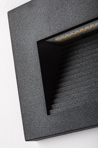 Rabalux 77190 - Applique da parete per esterni KAVALA LED/6W/230V IP65 nera