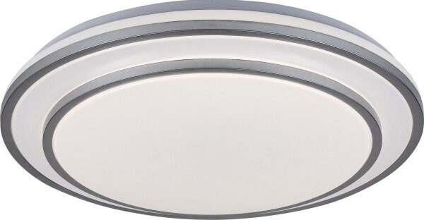 Rabalux 2131 - Plafoniera LED dimmerabile LUPITA LED/40W/230V argento + telecomando
