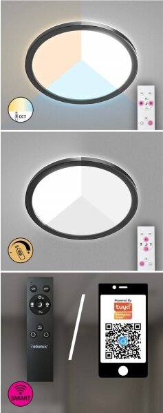 Rabalux 7774-LED Lampada da esterno dimmerabile LED/15W/230V Wi-Fi Tuya IP44 + TC