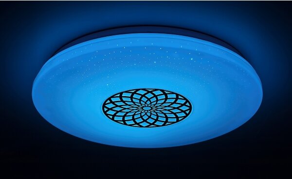 Rabalux 5364-Plafoniera LED RGB dimmerabile OPHELIA LED/24W/230V Wi-Fi +RC