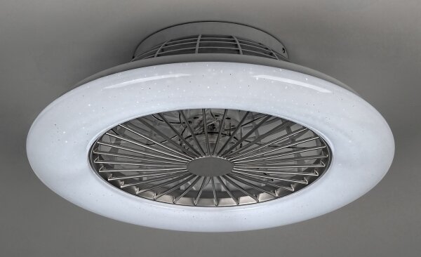 Rabalux - Plafoniera LED dimmerabile con ventilatore LED/30W/230V + TC