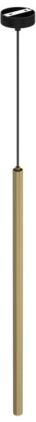 Lampadario a sospensione con filo YORU 1xG9/8W/230V 70 cm ottone