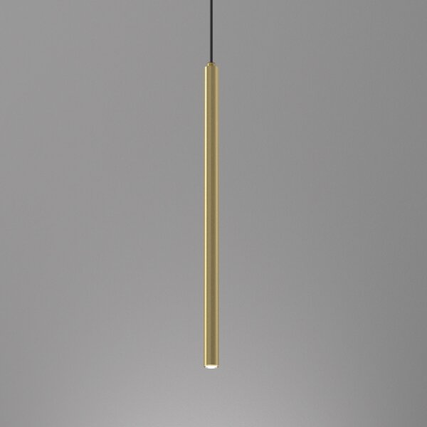 Lampadario a sospensione con filo YORU 1xG9/8W/230V 50 cm ottone
