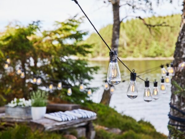 Markslöjd 107293 - Catena LED esterna GIRLANDA GARDEN 10 LED 5,5m IP44
