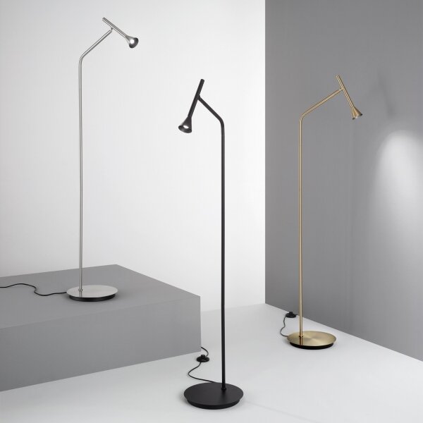 Ideal Lux - Piantana LED DIESIS LED/4,5W/230V CRI 95 cromo opaco