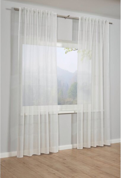 Tenda sottile bianca 140x245 cm Etamine – Sehlbach