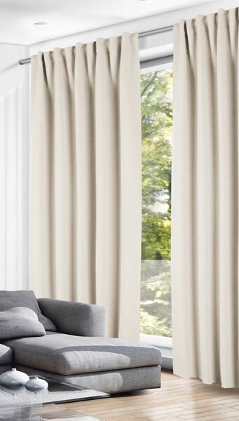 Tenda termoisolante/parzialmente oscurante color crema 135x245 cm – Sehlbach