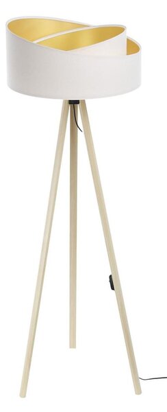 Lampada da terra GALAXY 1xE27/60W/230V bianco/beige