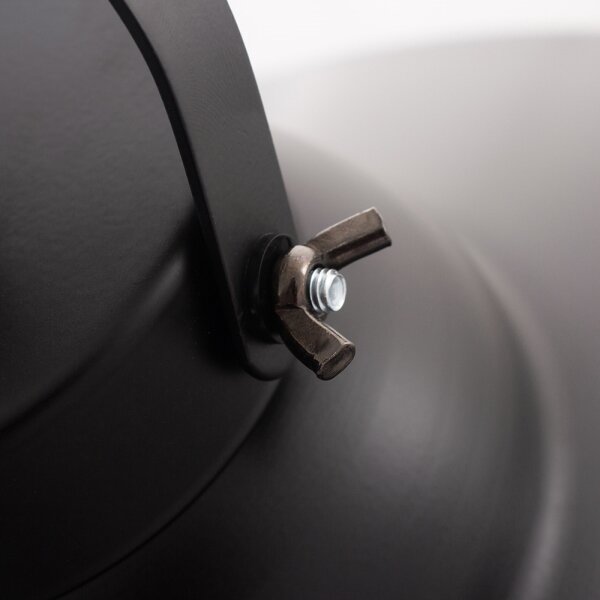 Lampadario IRON 1 1xE27/60W nero