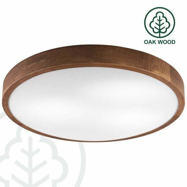 Brilagi - Lampada LED da soffitto CARVALHO SLIM 3xE27/60W/230V ciliegio 47 cm