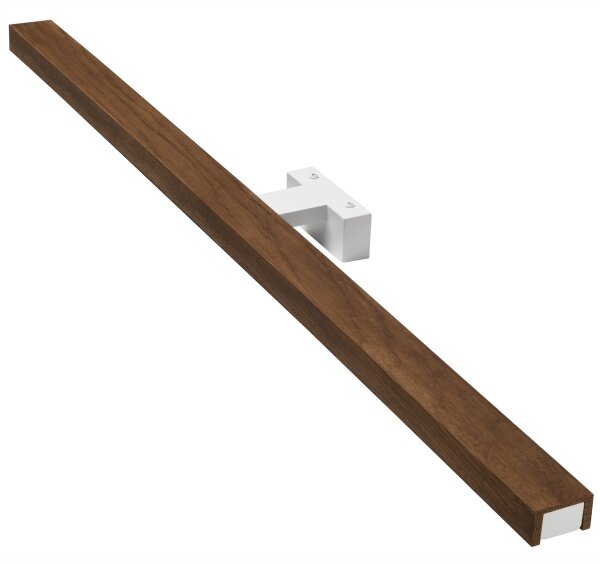 Brilagi-Illuminazione a LED per specchi da bagno WOODY MIRROR LED/15W/230V IP44 quercia/bianco
