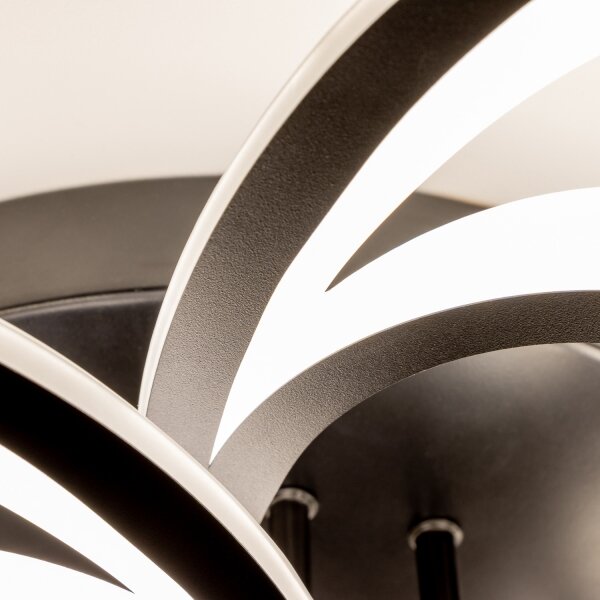 Brilagi - Lampadario a plafone LED dimmerabile TWIST LED/125W/230V 3000-6500K + +TC