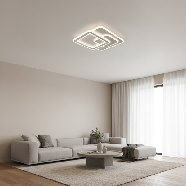 Brilagi - Plafoniera LED dimmerabile MODERN LED/80W/230V 3000-6000K + telecomando
