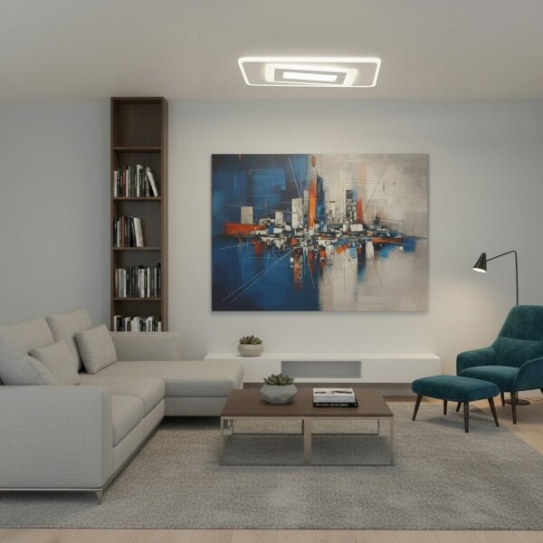Brilagi - Plafoniera LED dimmerabile MODERN LED/51W/230V 3000-6000K + telecomando