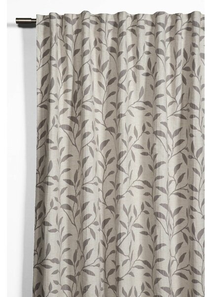 Tenda grigia/beige in misto lino 140x245 cm List – Sehlbach