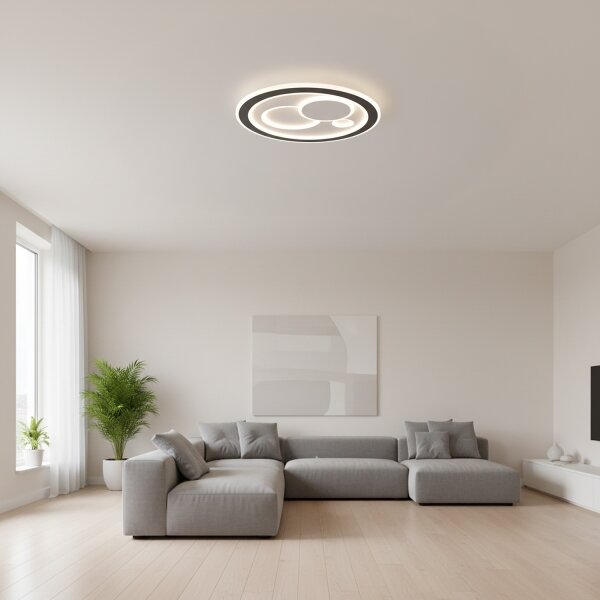 Brilagi - Plafoniera LED dimmerabile MODERN LED/89W/230V 3000-6000K + telecomando