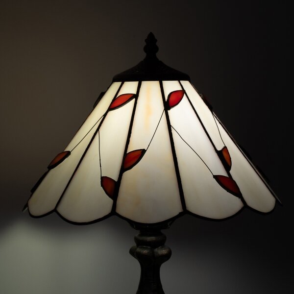Brilagi - Lampada da tavolo in stile Tiffany FOLIA 1xE27/60W/230V