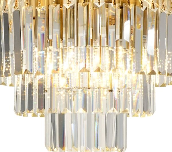 Plafoniera MILANO 6xE14/40W/230V oro