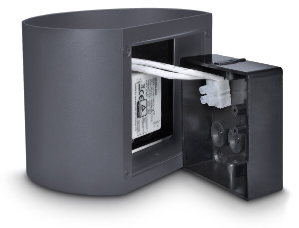 Brilagi - Applique a LED da esterno RONDO LED/6W/230V antracite IP54