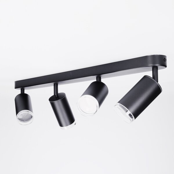 Brilagi - Luce Spot da bagno SELE 4xGU10/30W/230V IP44 nero