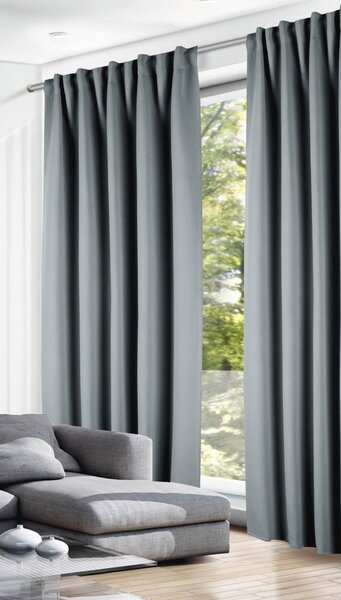 Tenda termoisolante/parzialmente oscurante grigio scuro 135x245 cm – Sehlbach