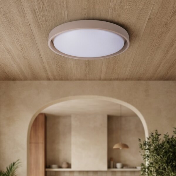 Brilagi - Lampada LED dimmerabile MATTEO LED/60W/230V 3000-6500K diam. 51,5 cm taupe+telecomando