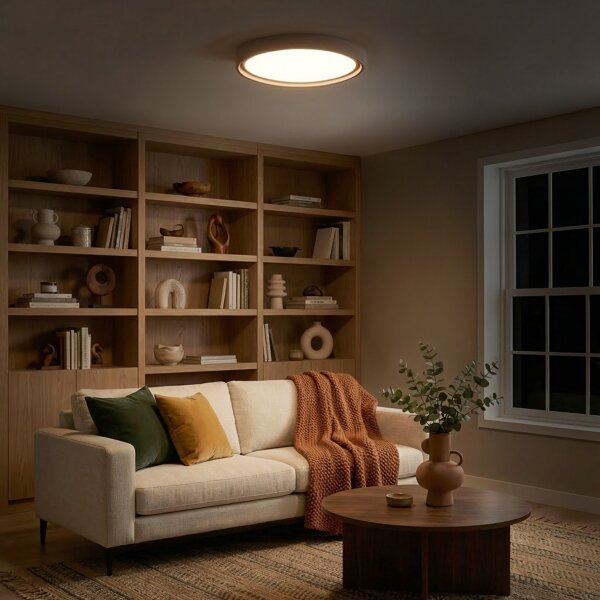 Brilagi - Lampada LED dimmerabile MATTEO LED/60W/230V 3000-6500K diam. 51,5 cm taupe+telecomando