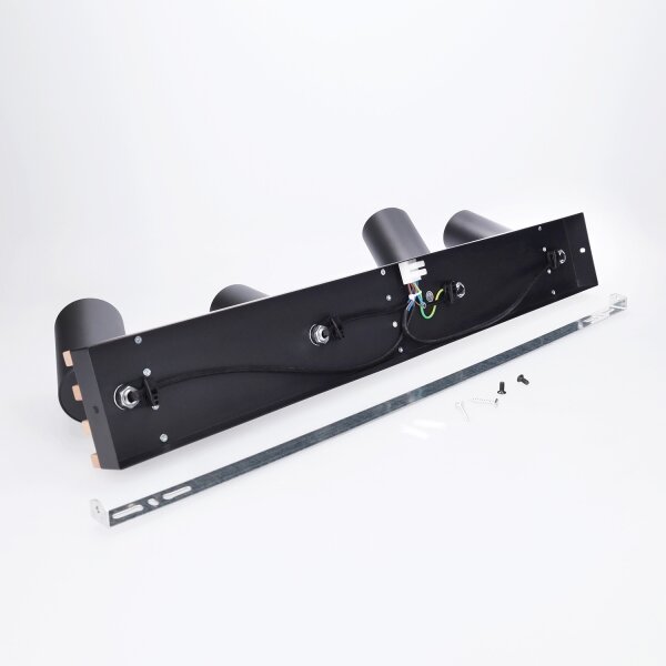Brilagi - Faretto SELE WOOD ACOUSTIC 4xGU10/30W/230V nero/legno