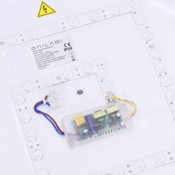 Brilagi - Lampada LED dimmerabile MATTEO LED/60W/230V 3000-6500K diam. 51,5 cm taupe+telecomando