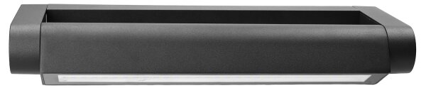 Brilagi - Lampada da parete LED per esterni SALERNO LED/12W/230V 35,5 cm nero IP65