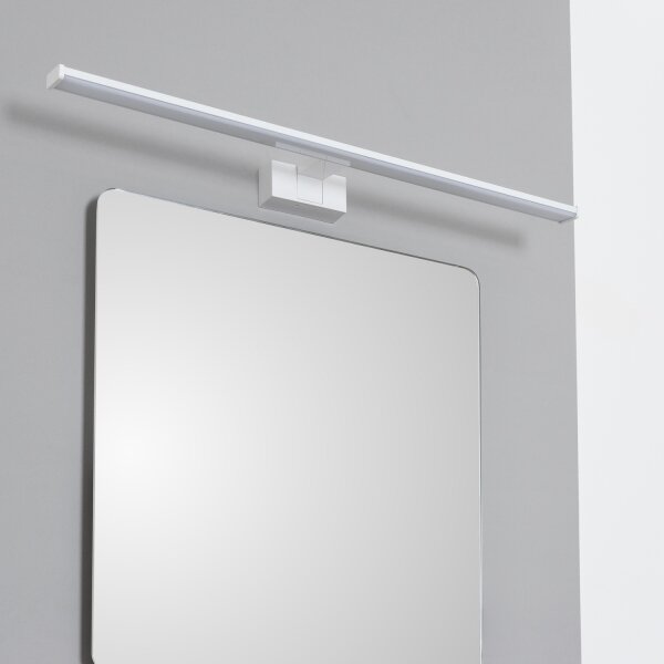 Brilagi - Specchio da bagno con illuminazione a LED VESTRA LED/15W/230V 80 cm IP44 bianco