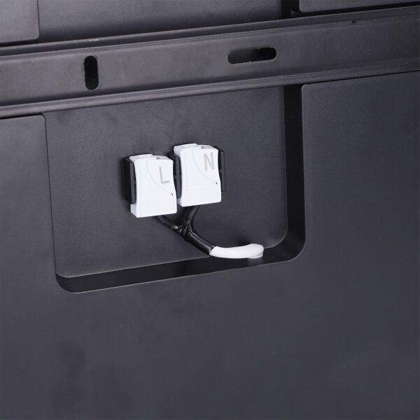 Brilagi - Plafoniera LED ESTELA SQUARE LED/24W/230V 31x31 cm nera