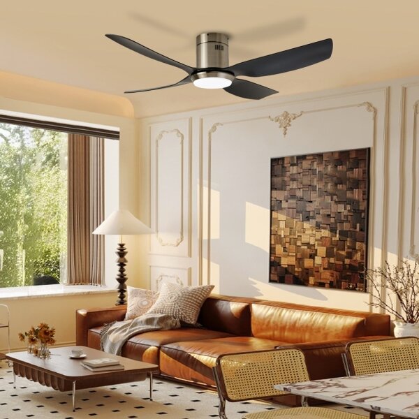 Immax NEO 07282L - LED+CCT dimmerabile Ventilatore da soffitto PURE 24W/230V Wi-Fi Tuya + telecomando