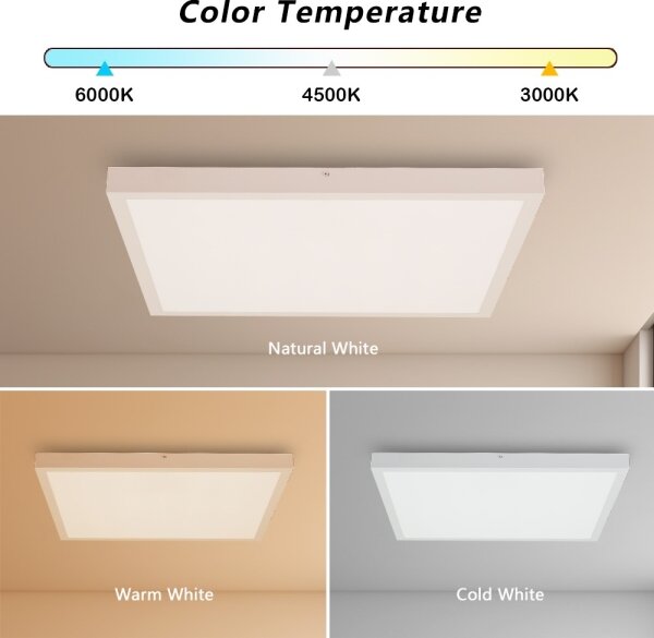 Immax NEO 07277L -Lampada LED dimmerabile da bagno FRAME 50W/230V IP44 Wi-Fi Tuya+RC